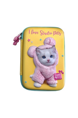 Studio Pets Pt-7785 Eva Kalem Çantas Köpekli-pembe Çok Renkli