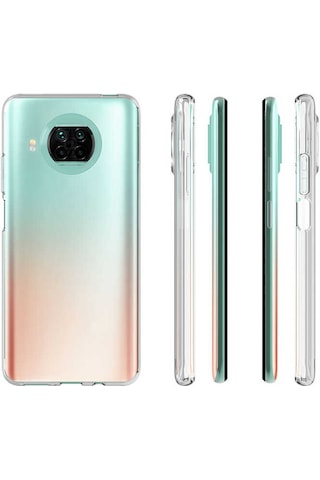 Xiaomi Mi 10t Lite 5g Kılıf Zore Süper Silikon Kapak Renksiz