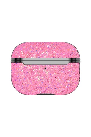 Jenerik Onegif Apple Airpods 3 3.nesil Bright Simli Airpods Kapak - Pembe