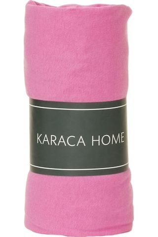 Karaca Home Fuşya Penye Tek Kişilik Fitted Çarşaf