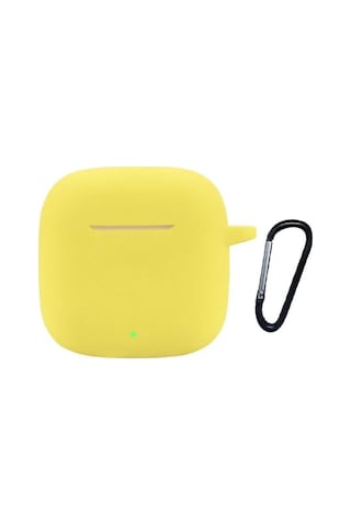 Huawei Freebuds Se 2 Kılıf Model Uyumlu Mat Silikon Soft Kancalı Sf7 Sarı