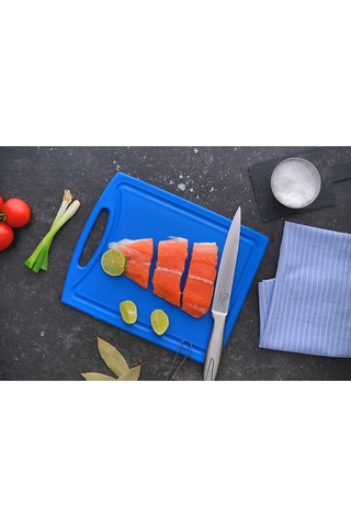 Polietilen Kesim Tahtası Mavi 32,5 26,5 1 Cm Kırmızı