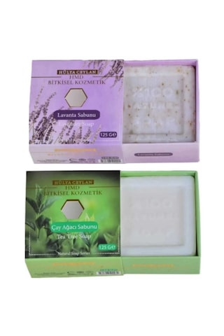 ﻿Hmd Bitkisel Kozmetik Çay Ağacı + Lavanta Sabunu 2 x 125 G
