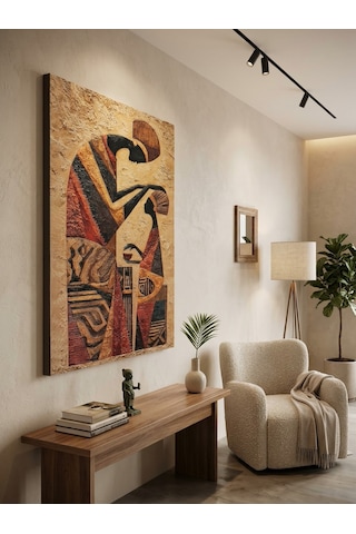 Tablo 60x90 Cm Büyük Boy Kafe Ve Salon Hediyelik Duvar Aksesuarı 4. Model