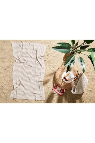 Özdilek Waffle Plaj Havlusu 70x140 Cm Gri