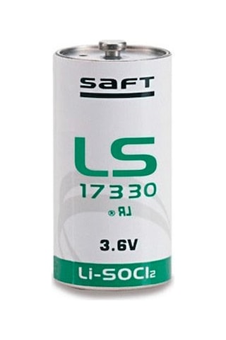 Saft LS17330 3.6 V 2/3A Li-SOCI2 Lityum Pil