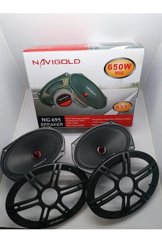 Navigold Ng-695 650W 6X9 Oval Midrange Hoparlör 2 Adet