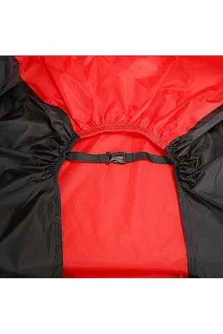 Kırmızı Siyah Suzuki Gsx-r 750 Srad Kırmızı Siyah Su Geçirmez Motosiklet Brandası-arka Çanta Uyumlu Değil