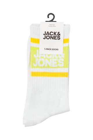 Jack & jones Jack&jones Jaclogo Strıpe Tennıs Sock 12250750 Yeşil 001