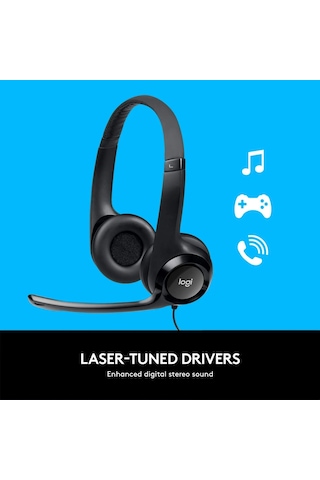 Plantronics by Poly Blackwire 5220 Stereo Çağrı Merkezi Kulaklığı