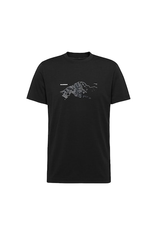 Mammut Mammut Mountain Men Fruendenhorn Erkek Siyah Tişört 001