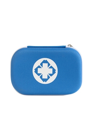 Sones 25'i 1 Arada Eva Taşınabilir Araba Ev Açık Hava Acil Durum Malzemeleri Kiti Hayatta Kalma Kurtarma Kutusu Mavi