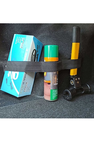 Lastik Bagaj Düzenleyici Bagaj İçi Yangın Tüpü Sabitleme 4 Adet