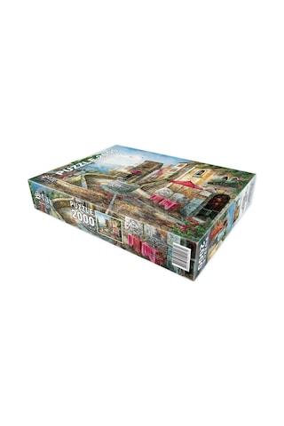 Star Puzzle Ada Köyünde Bir Gün 2000 Parça Puzzle