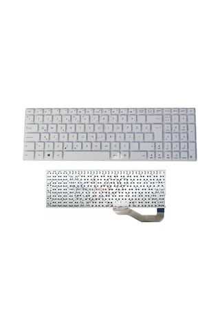 Asus X540 X540l X540s Notebook Klavyesi, Laptop Tuş Takımı Beyaz Tr / Kl0949w