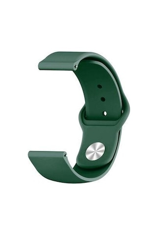 Oppo Watch 46mm 22mm Soft Silikon Kordon + Metal Kordon Dönüştürücü