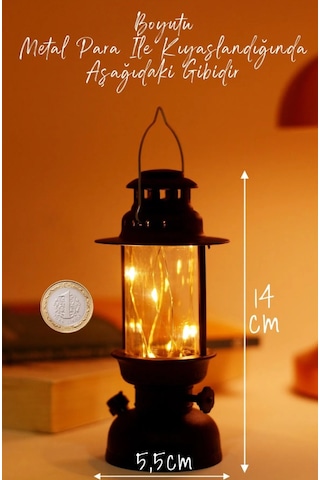 Led Mum Kamp Lambası 1 Adet - Tipi Pil Dahil Dumansız Alev Ledli Dekoratif Mum Dekor Işığı Siyah Pt437 Siyah