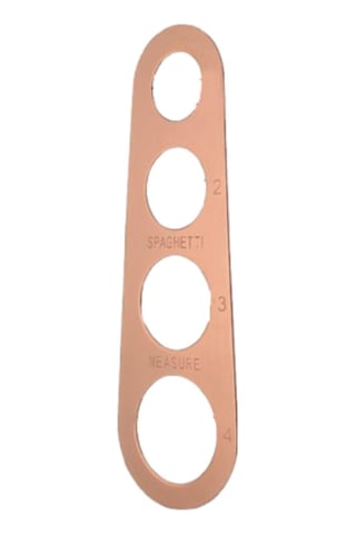 Suntek Paslanmaz Çelik Spagetti Ölçme Aracı Makarna Cetveli Gül Altın