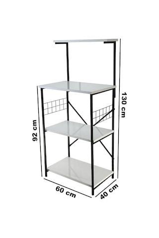 Mutfak Bangosu Raf Kahve Köşesi Çok Amaçlı Dolap 5169