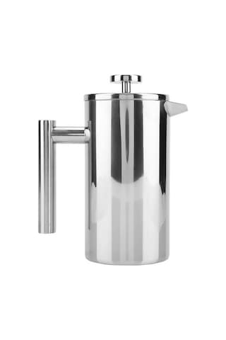 Besthome1 Çift Duvarlı Filtreli French Press Kahve Makinesi Çaydanlık Paslanmaz Çelik