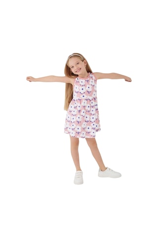 Rolypoly Florals Kız Çocuk Elbise Pembe