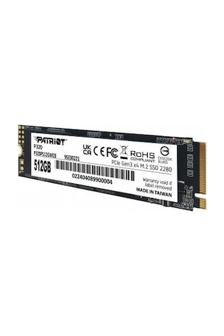 Patrıot 512gb P320 P320p512gm28 3000- 2200mb/s M2 Nvme Gen3 Disk-210947