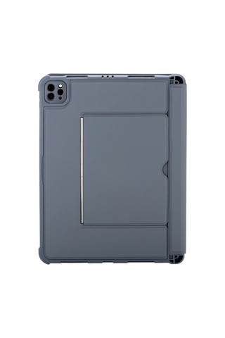 Aksesuarlar Apple T5504d İpad Uyumlu Pro 11 2024 Kılıf Palermo Ledli Klavyeli Standlı Tablet Kılıfı - Siyah Diğer