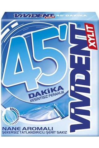 Vivident Storming 45 Dakika Nane Aromalı Sakız 18 x 33 G