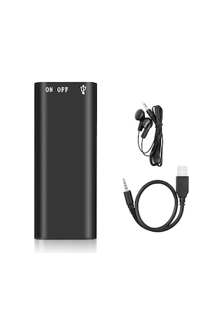 Süper Ultra Mini Profesyonel Ses Kayıt Cihazı Ve Mp3 Çalar
