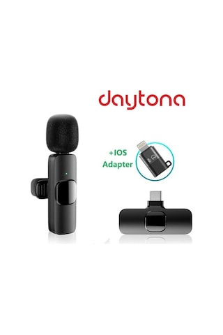 Daytona K9 Lightning Wireless (Kablosuz Mikrofon) Dönüştürücülü