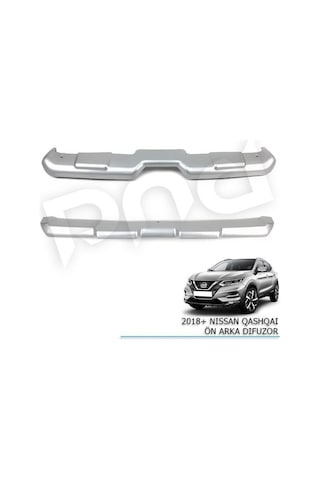 Nissan Qashqai Ön Arka Tampon Koruması Difüzör 2018-2021 Arası