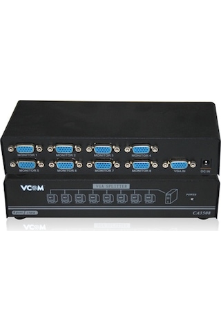 Vcom Dd138 1-8 Port 350mhz Metal Vga Splitter