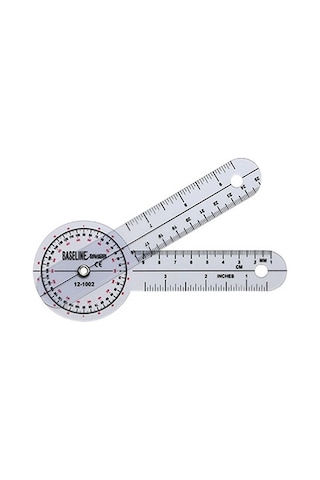 Baseline 12-1002 Plastik Gonyometre 360 Derece 15 CM