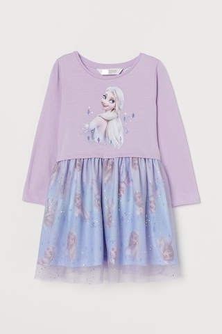 Elsa Kız Çocuk Elbise St08470 LİLA