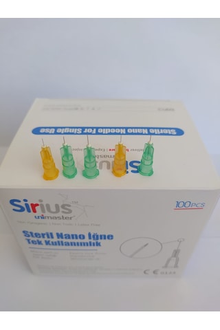 Unimaster Mezoterapi İğnesi 32 G 6 MM 100 Adet