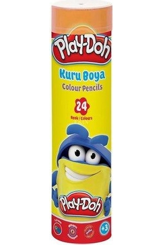 Play-Doh 24 Renk Kuru Boya Tüp Play-Ku007
