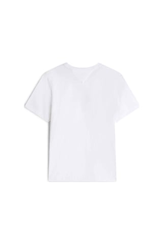 Erkek Marka Logolu Günlük Kullanıma Uygun Beyaz T-shirt Mw0mw42366 Ybr Beyaz
