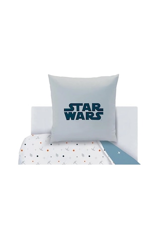 Taç Disney Star Wars Kırlent Kılıfı Yastık Kılıfı %100 Pamuklu 63