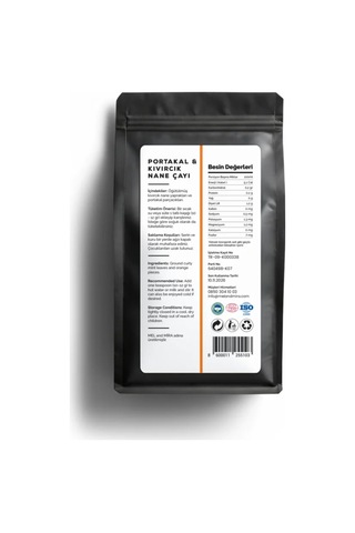 Premium Orange & Spearmint Tea 50g, Özel Harman Portakal Ve Kıvırcık Nane Çayı