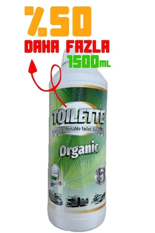 Toilette Kasetli Ve Portatif Tuvalet Atık Parçalayıcı Koku 1500 ML Toilette Kasetli Ve Portatif Tuvalet Atık Parçalayıcı Koku 1500 ML