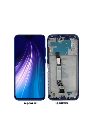 Teknonet Xiaomi Redmi Note 8 Uyumlu Lcd+dokunmatik+çıtalı - Siyah