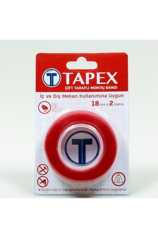 Çift Taraflı Bant Ogs Bant 18mmx2 Mt