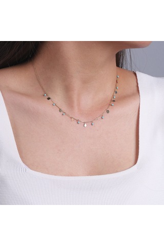 14 Ayar Sarı Altın Trend Kolye