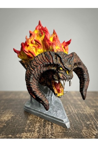 Balrog Büst Figür / Yüzüklerin Efendisi / The Lord Of The Rings - 15 Cm