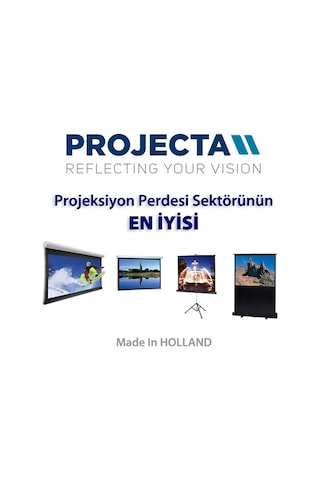 Projecta Proview 178X178Cm Tripod Projeksiyon Perdesi