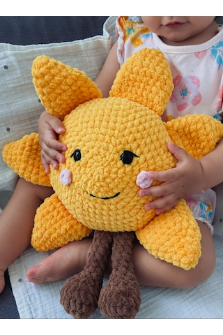 Sunny Peluş Oyuncak Kahverengi - Sarı