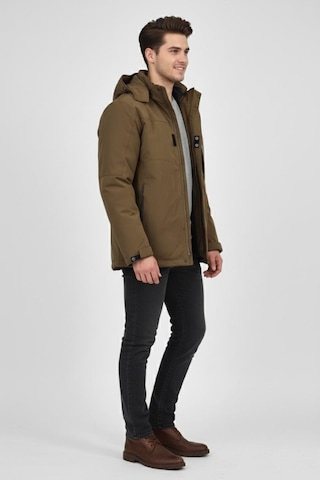 Dynamo Erkek Kapüşonlu Spor Mont 2 Parça Regular Fit 3361 Bgl-st04901 Açık Kahverengi