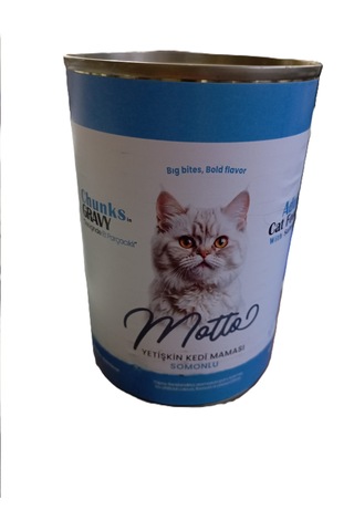 Somonlu Yetişkin Kedi Konserve Mama 400 Gr. X 12 Adet