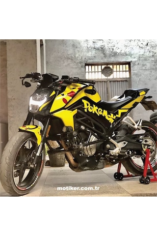 CF MOTO NK250 Pokemon Pikacu (Pikachu)Kaplama Sticker Modeli