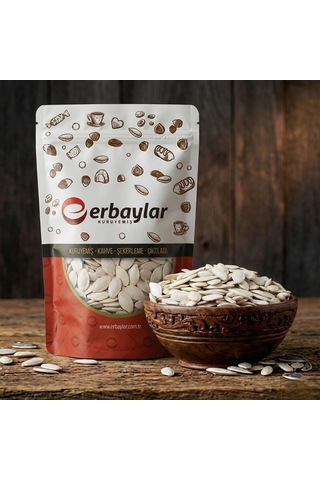 Erbaylar Kabak Çekirdeği Salamura - 1 Kg